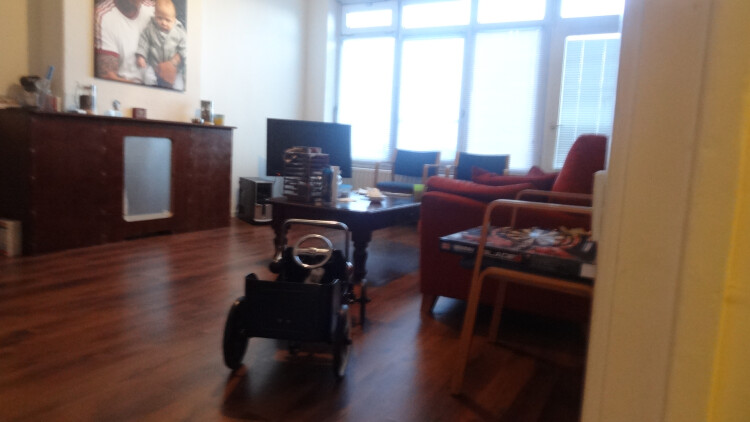 Grote woonkamer met fraai uitzicht....